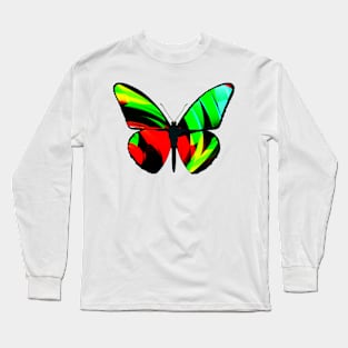 Full color Butterfly by Cooltomica Long Sleeve T-Shirt